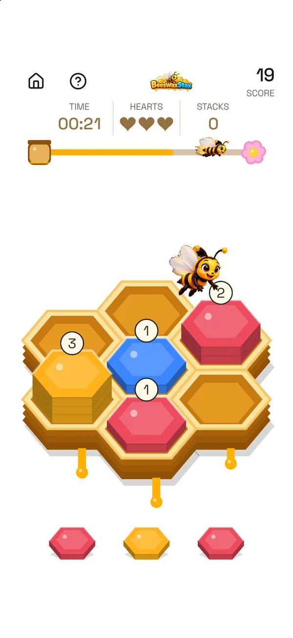 BeesWaxStax, screen 3
